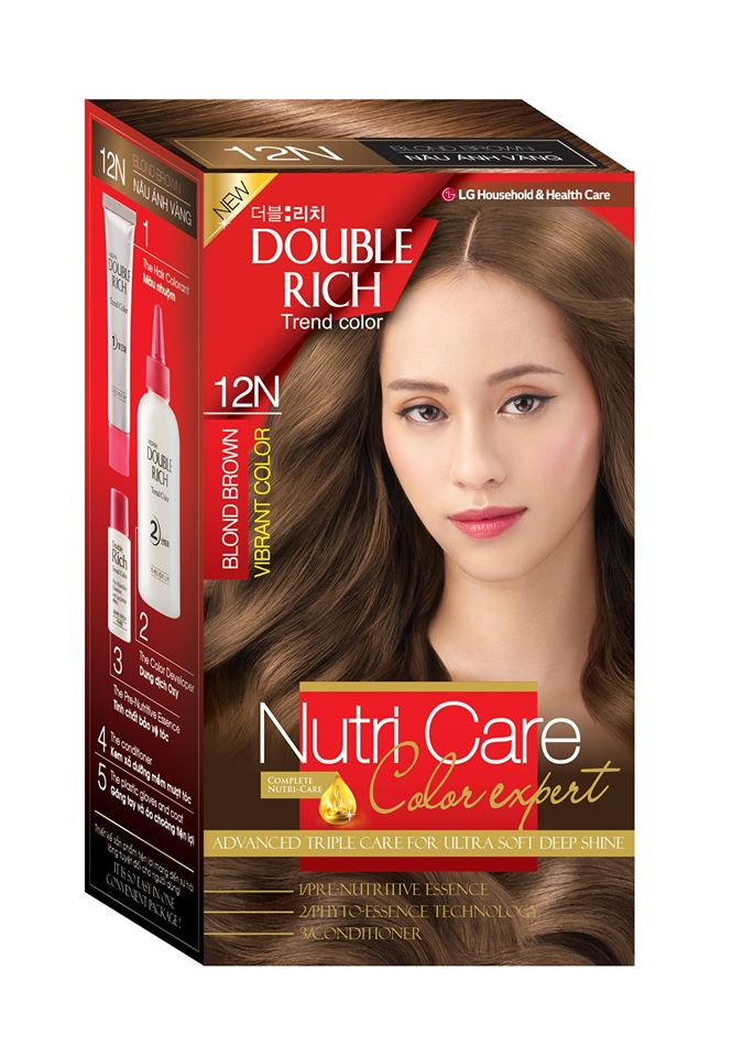 [HCM](Đủ màu mẫu mới) Thuốc nhuộm tóc Double Rich
