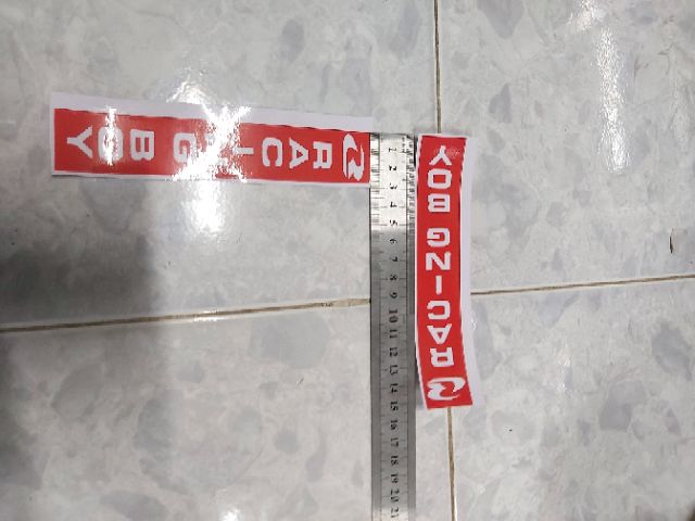 Combo 2 Tem Decal RCB Dán Phuộc Giá Rẻ