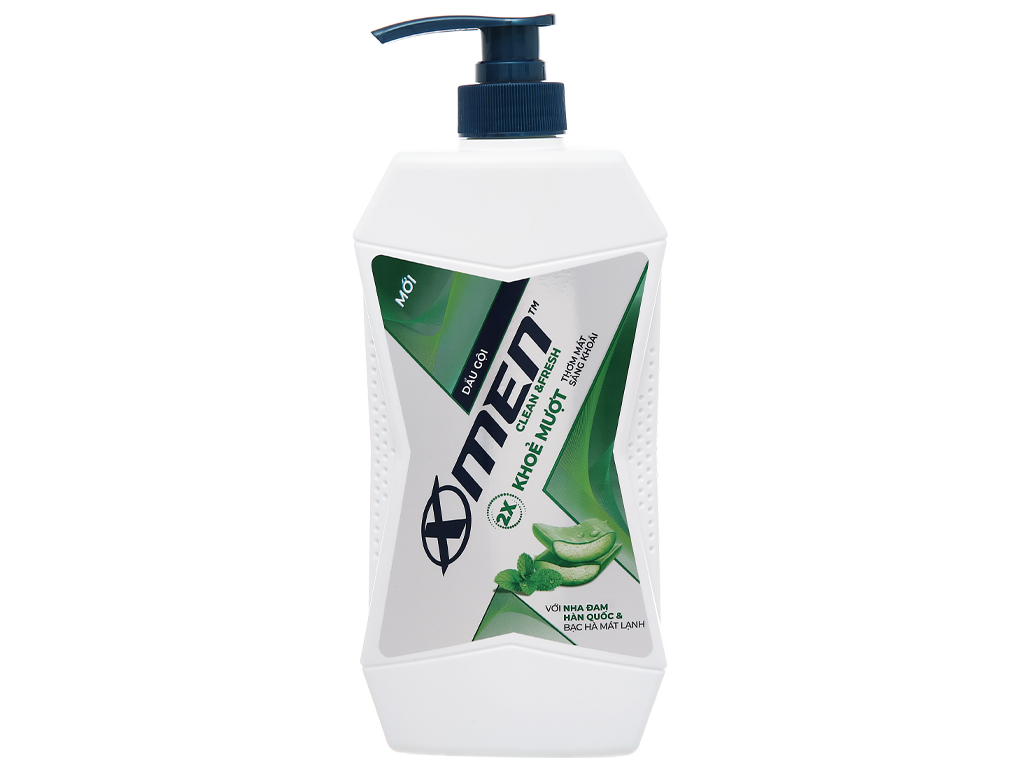 Dầu gội X-Men sạch sâu 630g làm sạch tóc và da đầu, nuôi dưỡng tóc khoẻ mượt gấp 2 lần