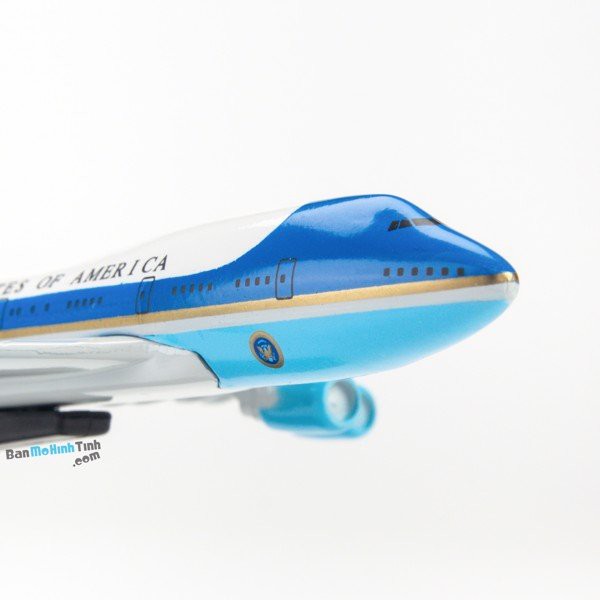 [HCM]Mô hình máy bay Air Force One Boeing B747 16cm Everfly