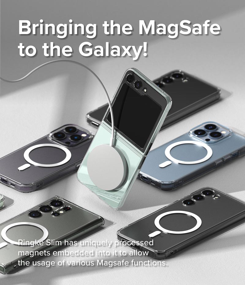 Ốp lưng Samsung Galaxy Z Flip 5 RINGKE Slim Magnetic