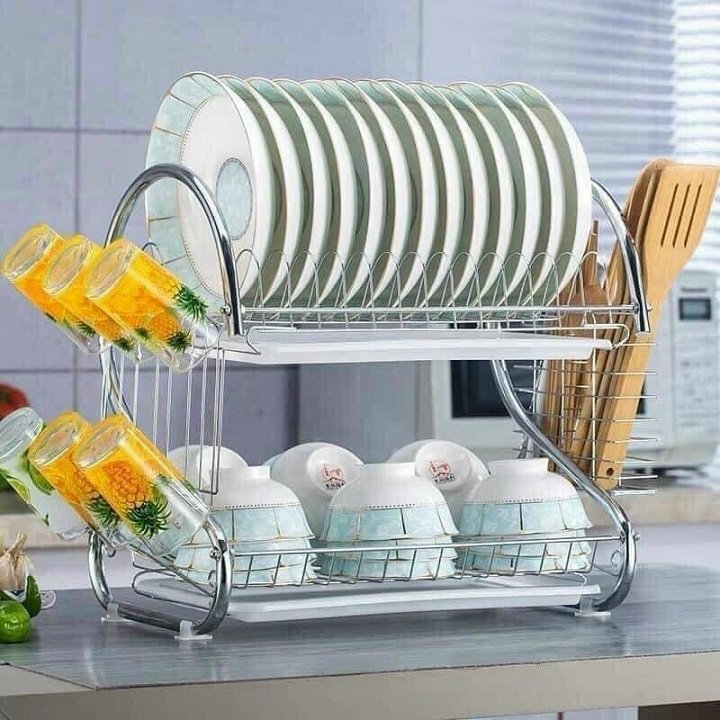 Kệ chén dĩa inox - kệ chén dĩa inox