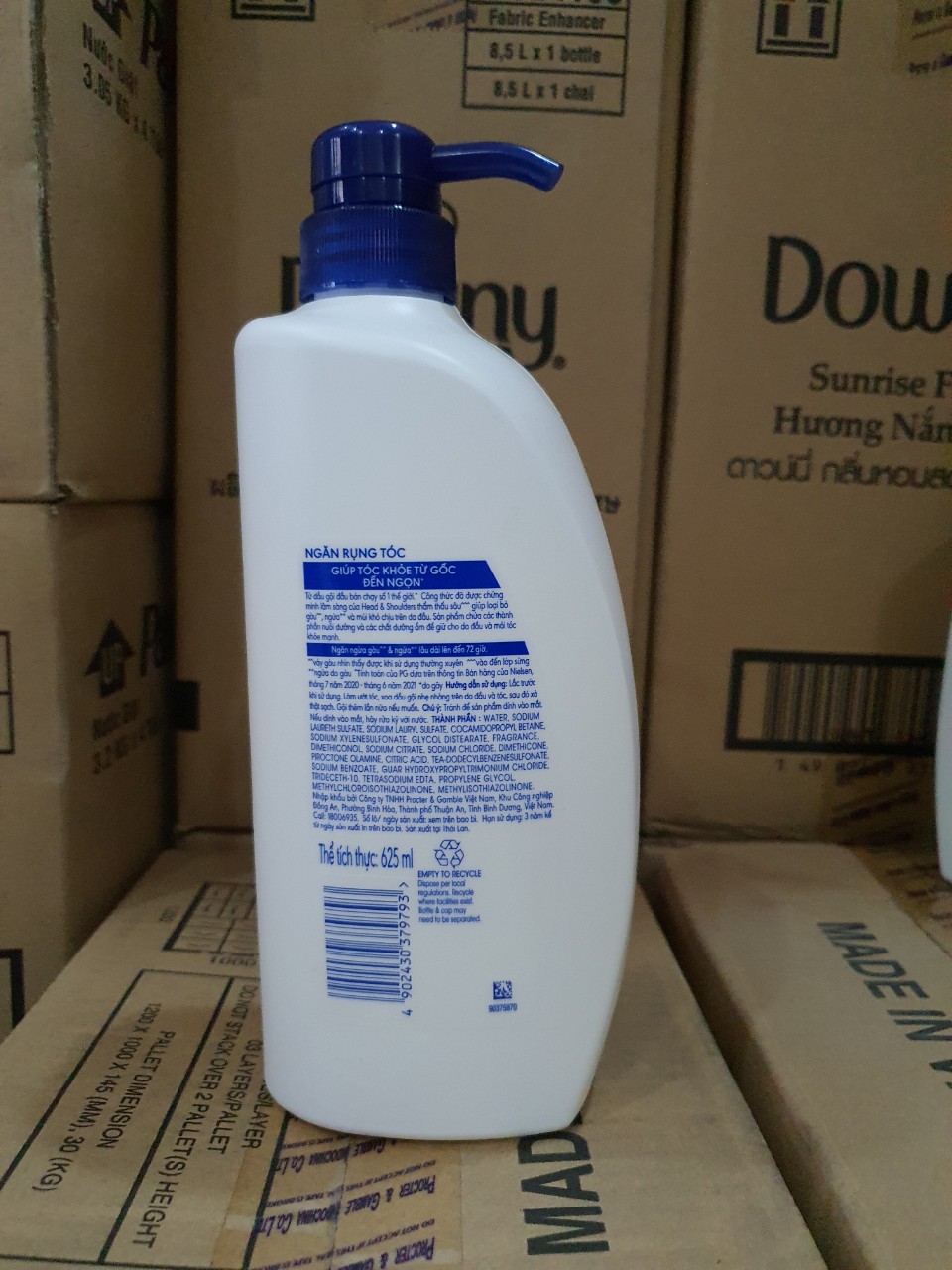 Dầu gội Head & Shoulders làm sạch gàu ngăn rụng tóc 625ml