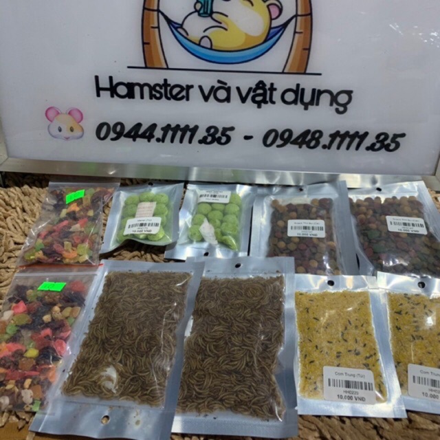 TA dặm cho hamster 5k - mài răng - Chew sạch rạch - 5k