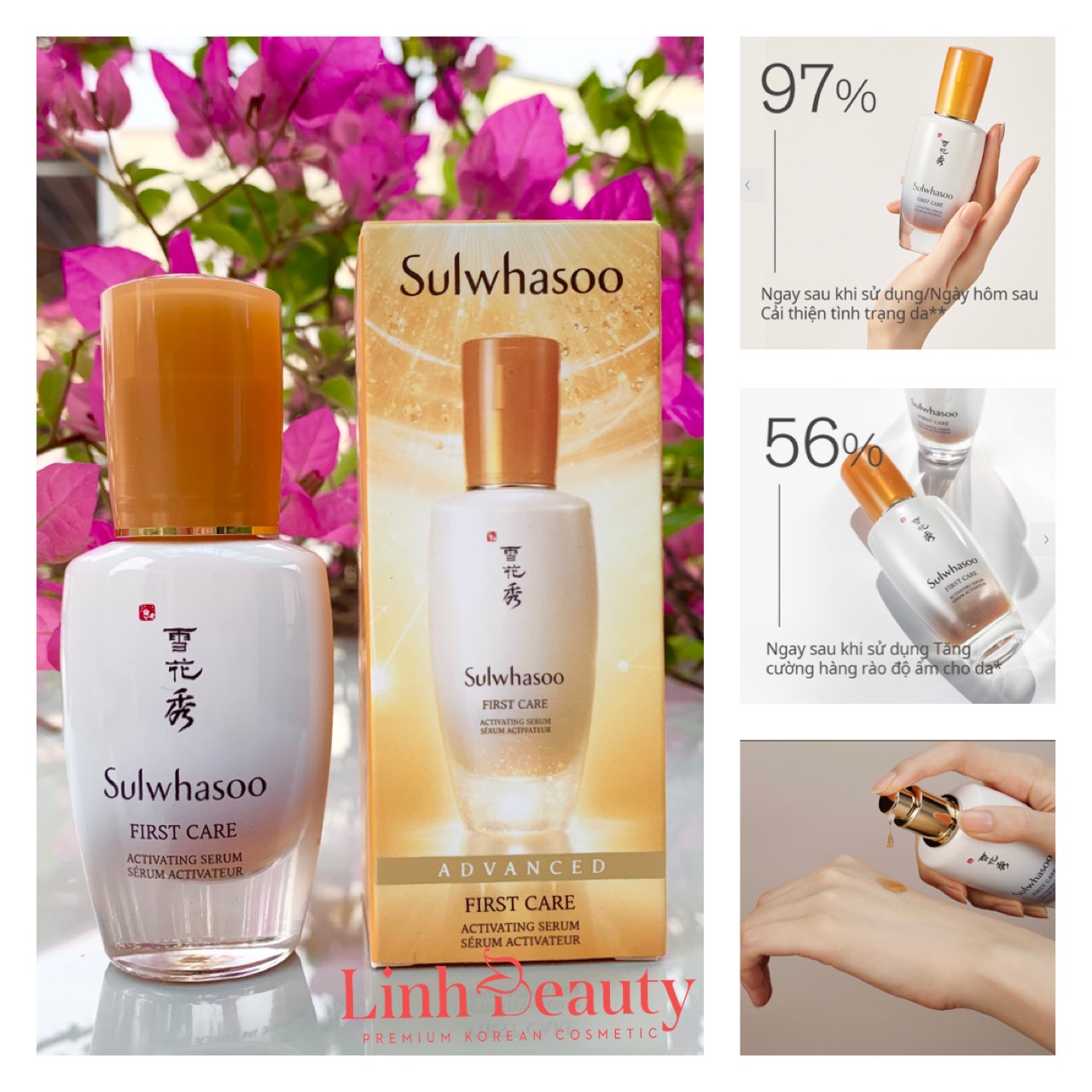 [Mẫu Mới] Tinh chất khởi động chống lão hóa Sulwhasoo First Care Activating Serum 15ml
