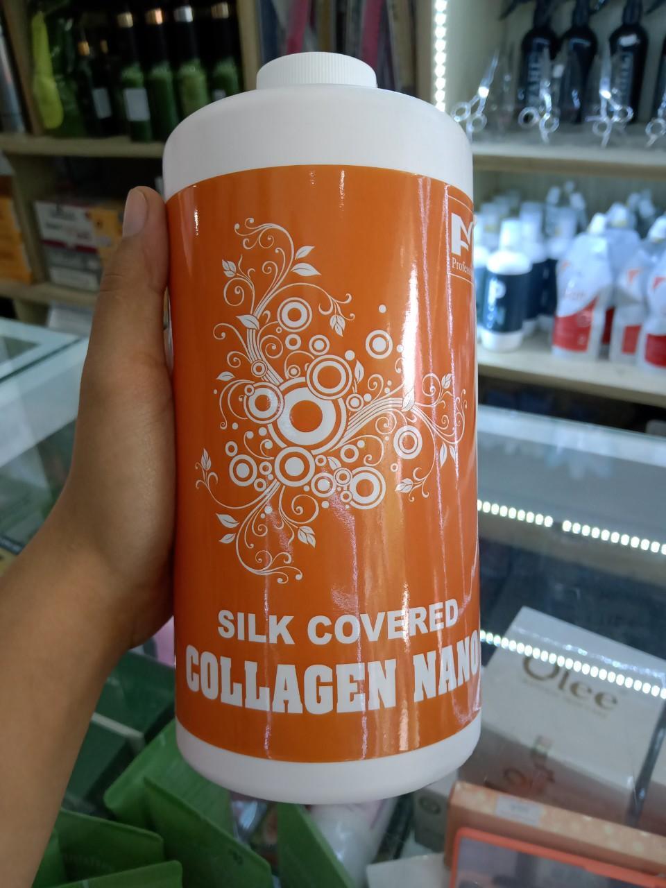Phục hồi Collagen Nano Silk Covered - phủ lụa 1000ml