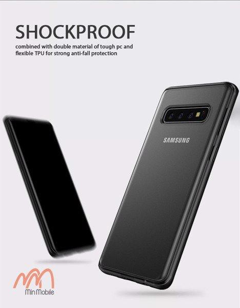 Ốp lưng Samsung S10 S10 Plus chống sốc nhám iPaky