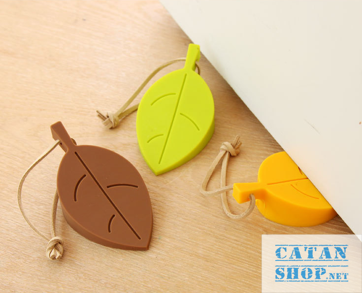 The stopper Silicon anti-collision door leaf shape, avoid the jam, safety (color random delivery) gd344-cvcla