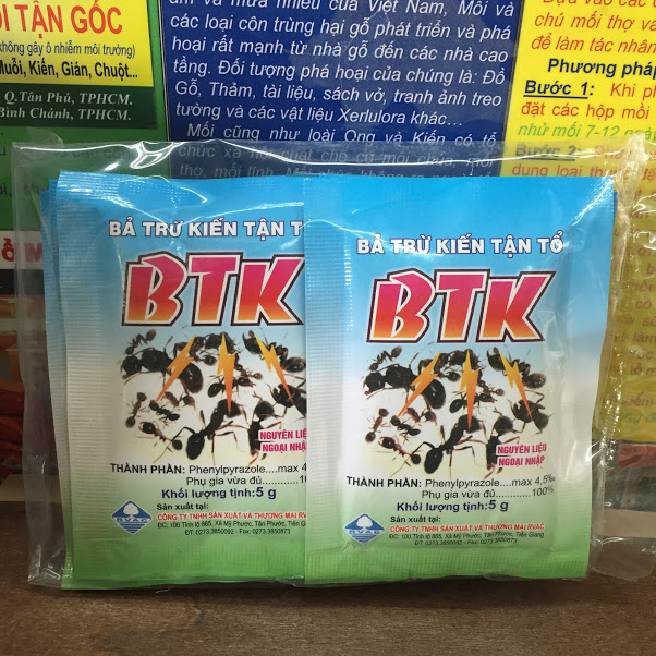 Thuốc diệt Kiến BTK ( Combo 10 gói 5g )