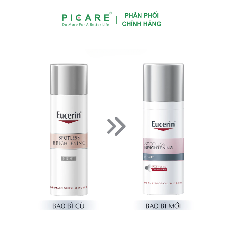 Kem dưỡng trắng sáng da ban đêm EUCERIN UltraWHITE+ SPOTLESS NIGHT 50ml