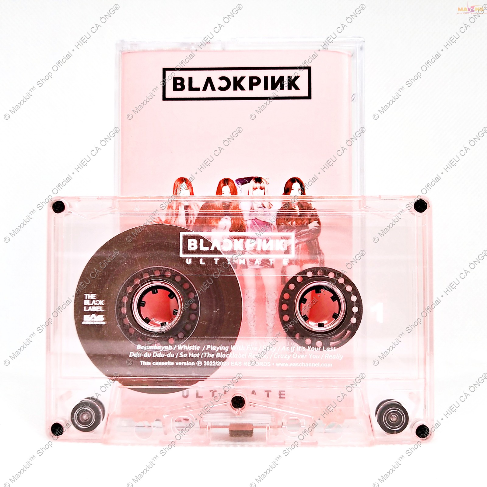 Băng nhạc cassette BLACKPINK - Ultimate Collection (Blush Pink Tape) - EAS Records
