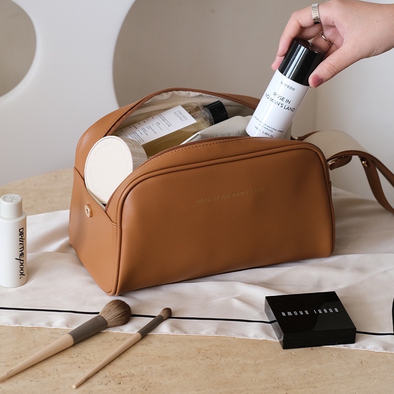Túi đựng mỹ phẩm du lịch 3 ngăn cao cấp mẫu mới
