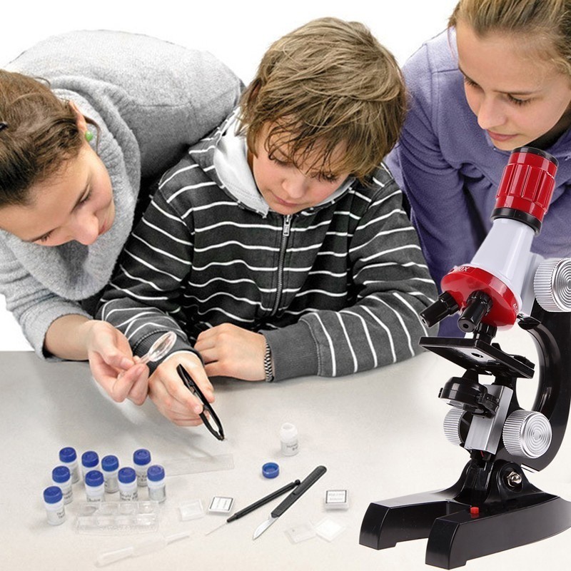 Bộ kính hiển vi trẻ em Science Microscope 1200x