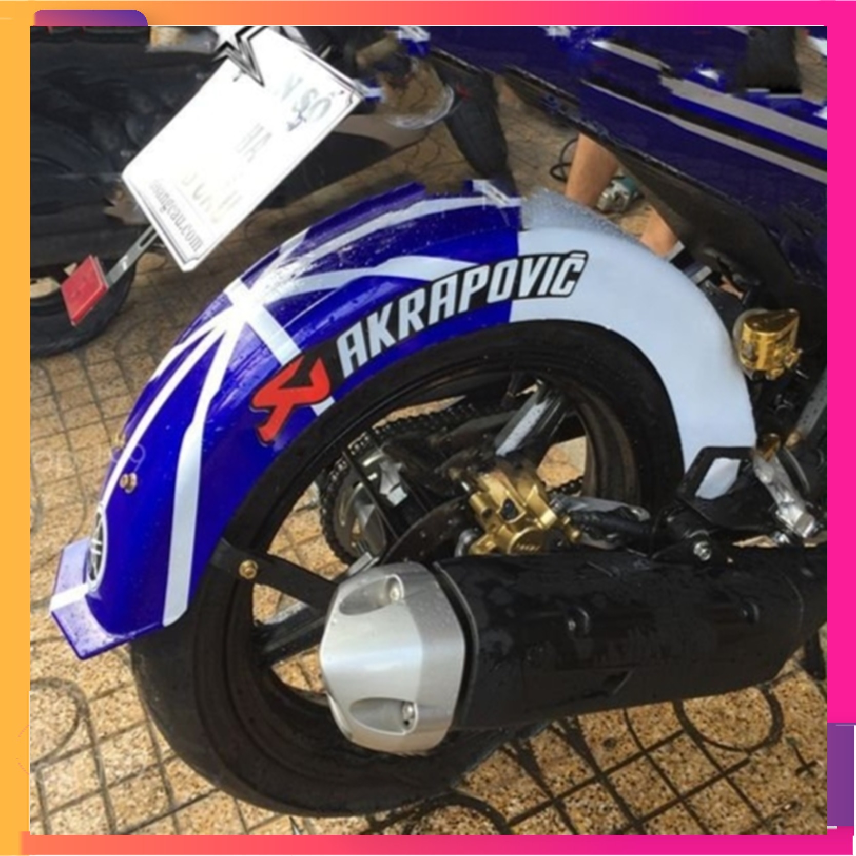 Dè chắn bùn Winner X Exciter mẫu thiết kế mới
