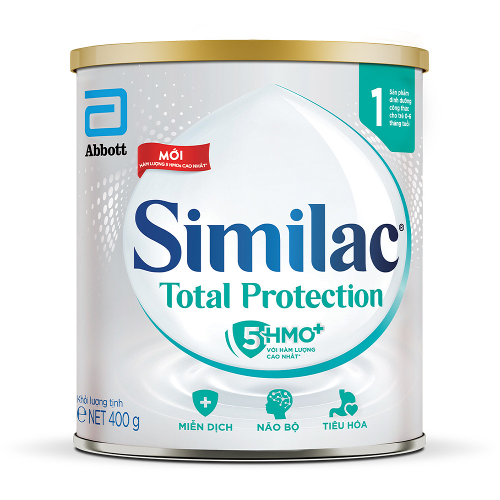 Sữa Similac Total Protection số 0+ 400g (cho bé 0-12 tháng tuổi)