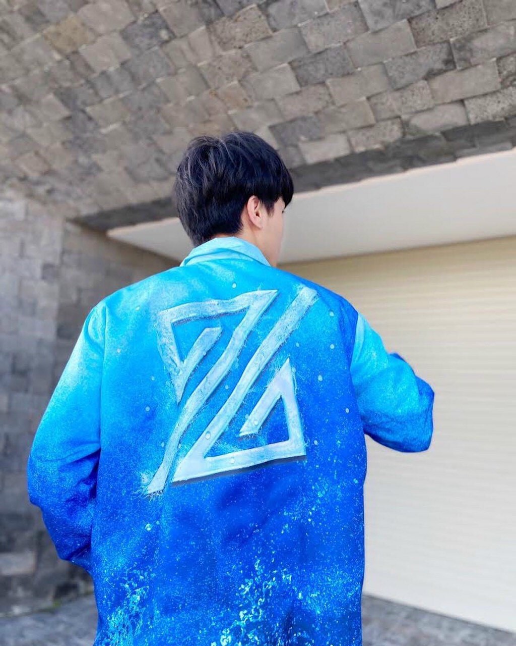 Unisex Áo Khoác Nam Nữ Đẹp  Màu Loang Hot Trend siêu cá tính năng động TP482