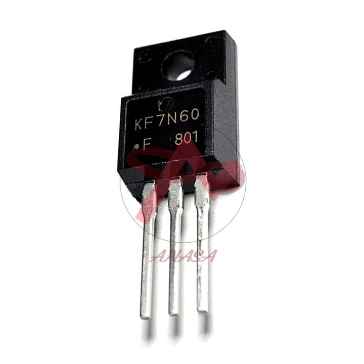 Mosfet 7N60 TO-220 700V 6A (Kênh N)