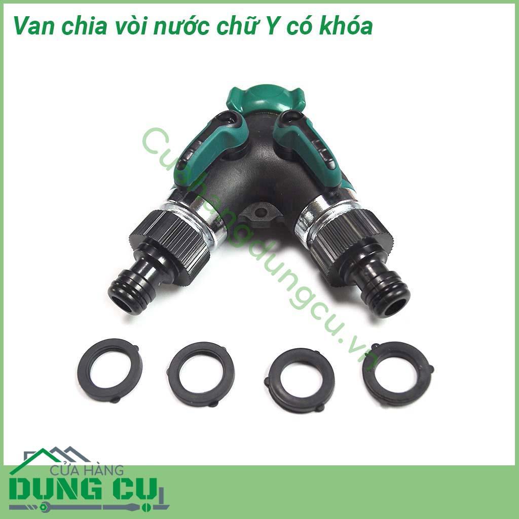 Van chia nước có khóa chữ Y