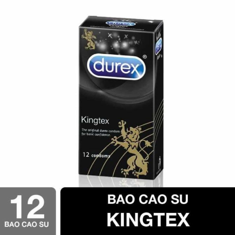 Bao cao su Durex Kingtex 12 bao nhập khẩu
