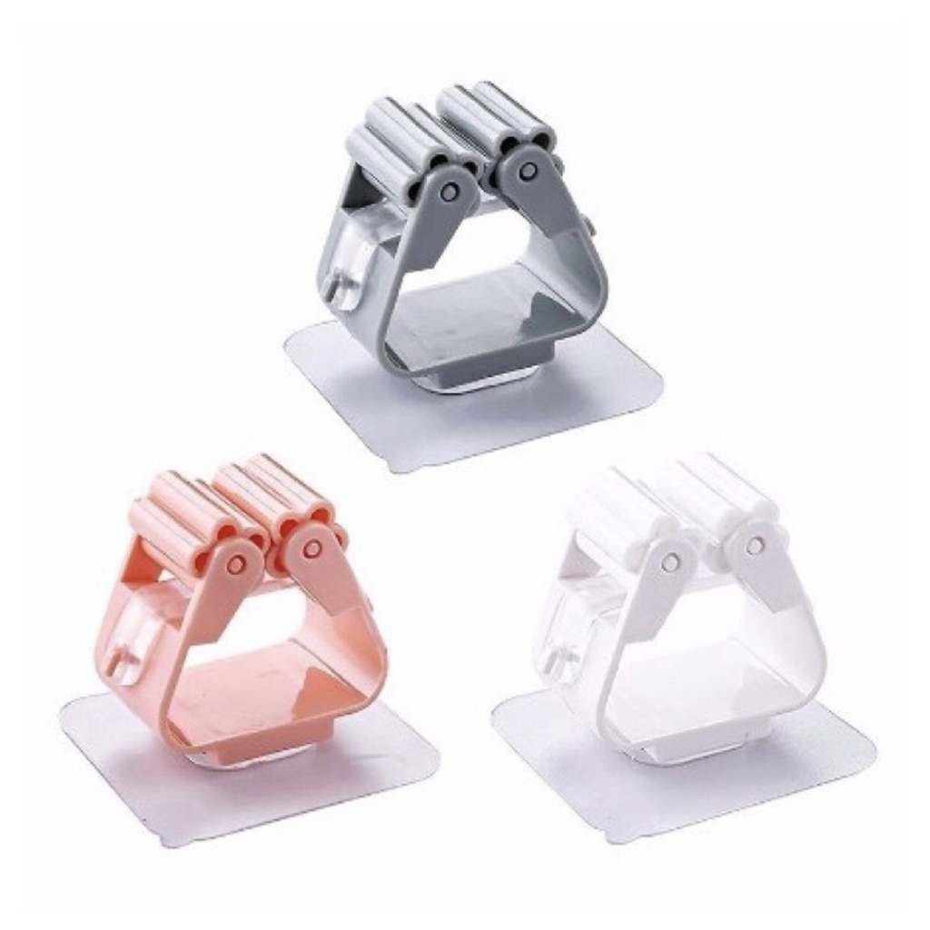 [ ComBo ] 5 Móc Dán Tường Kẹp Giữ Chổi. ĐTVM