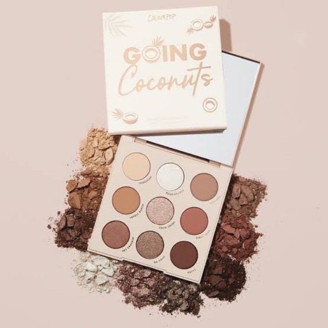 [HCM]Bảng phấn mắt Colourpop Going Coconuts