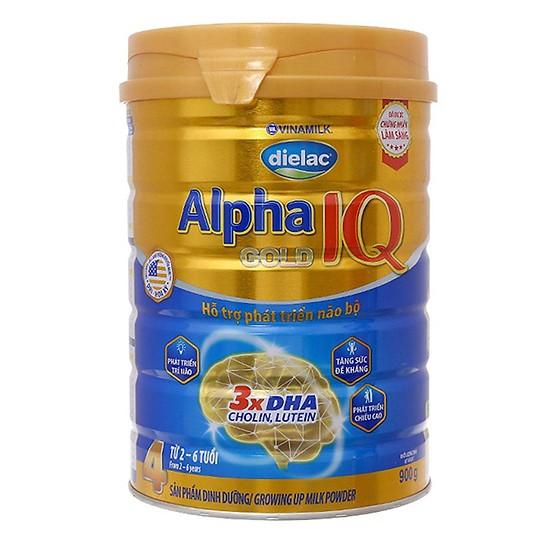 Sữa Dielac Alpha Gold Step 4 900g