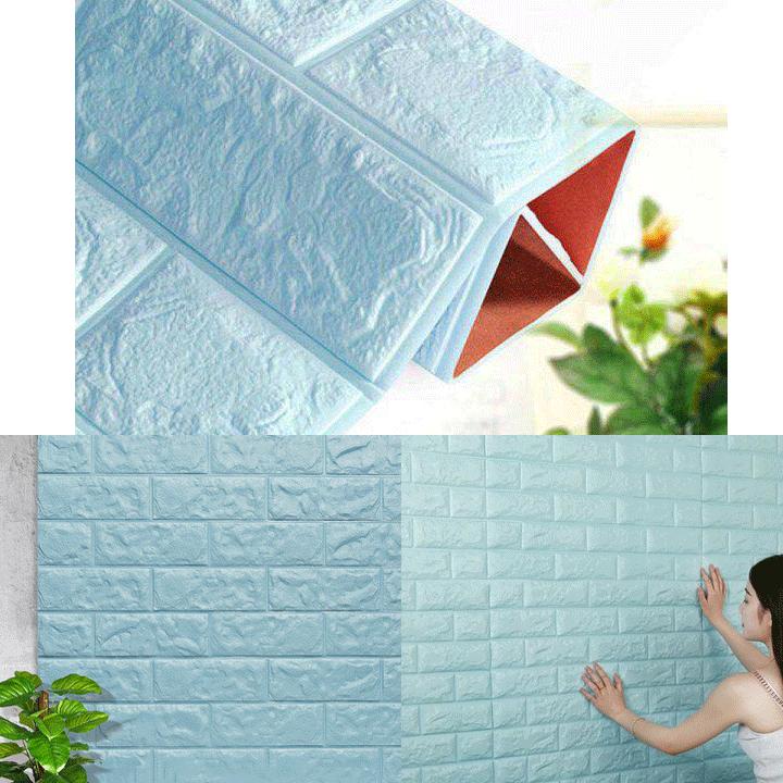 Xốp dán tường 3D giả gạch cao cấp