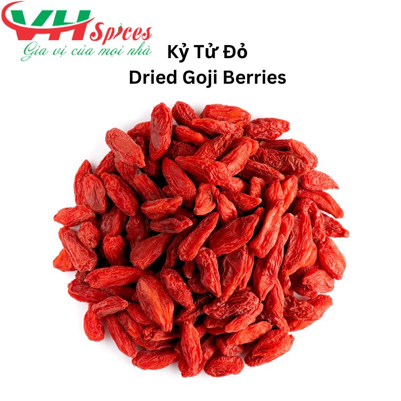 Kỷ Tử Đỏ Ngọt (Dried Goji Berries) Việt Hiệp