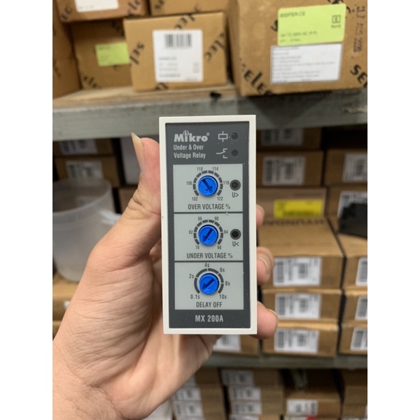 Rơ-le bảo vệ điện áp MX200A - 380V MIKRO