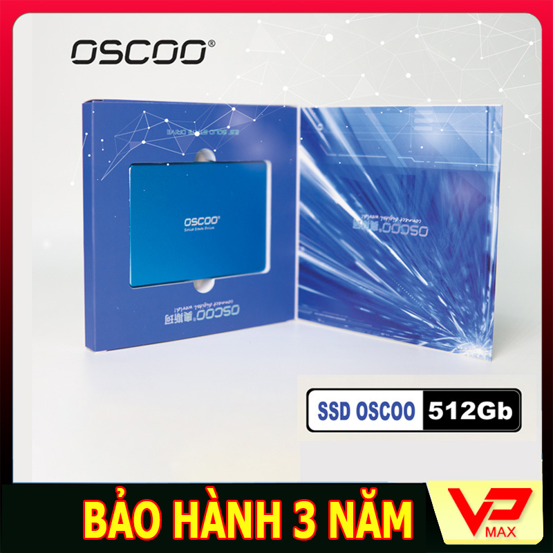 Bảng giá [Chính hãng] Ổ cứng SSD Oscoo 512GB bảo hành 3 năm - VPMAX Phong Vũ