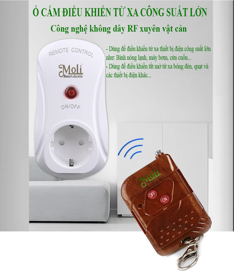 [HCM]Ổ CẮM ĐIỀU KHIỂN TỪ XA
