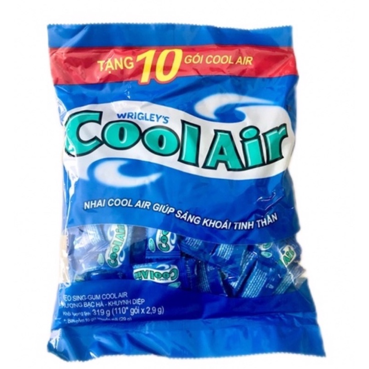 Kẹo Sing-Gum COOLAIR gói 110 viên