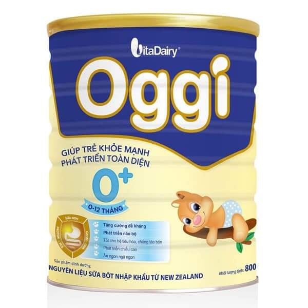Oggi 0-Sữa dinh dưỡng cho bé từ (0-12 tháng )