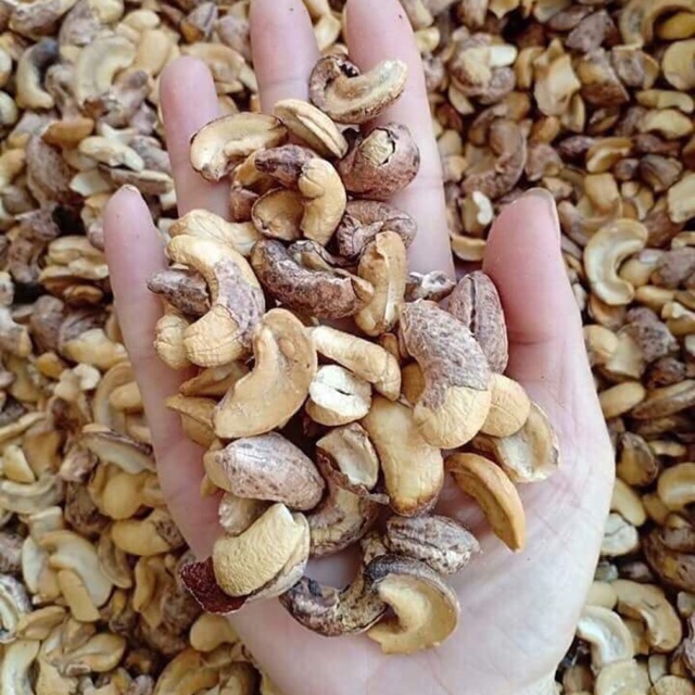 500g Hạt điều rang muối loại bể 2-3
