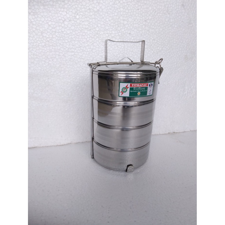 [HCM]Cà Mên Inox Tiến Thành 2-3-4 ngăn Size 14cm