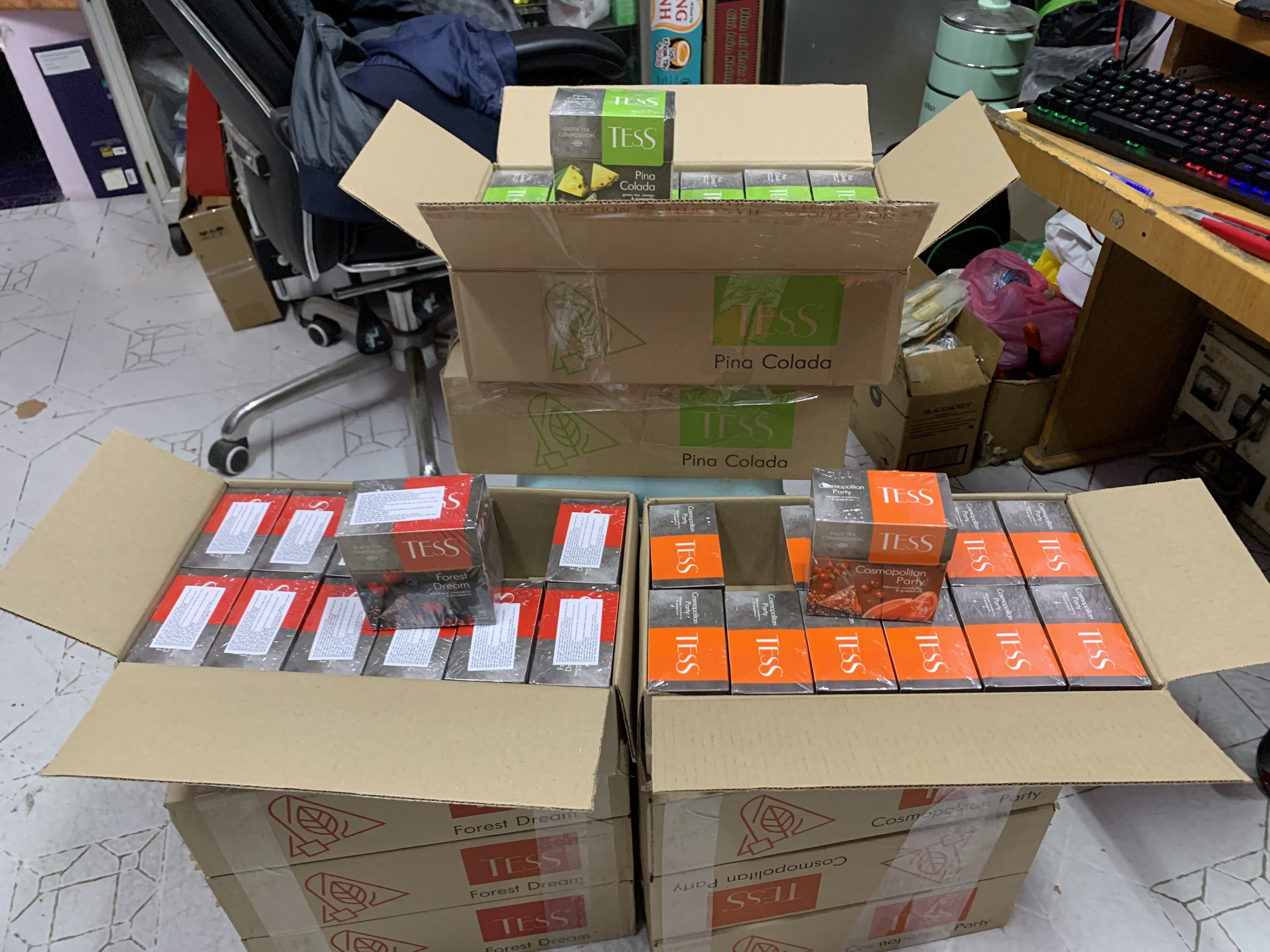 Trà Tess hộp đỏ 20 túi lọc ForestDream