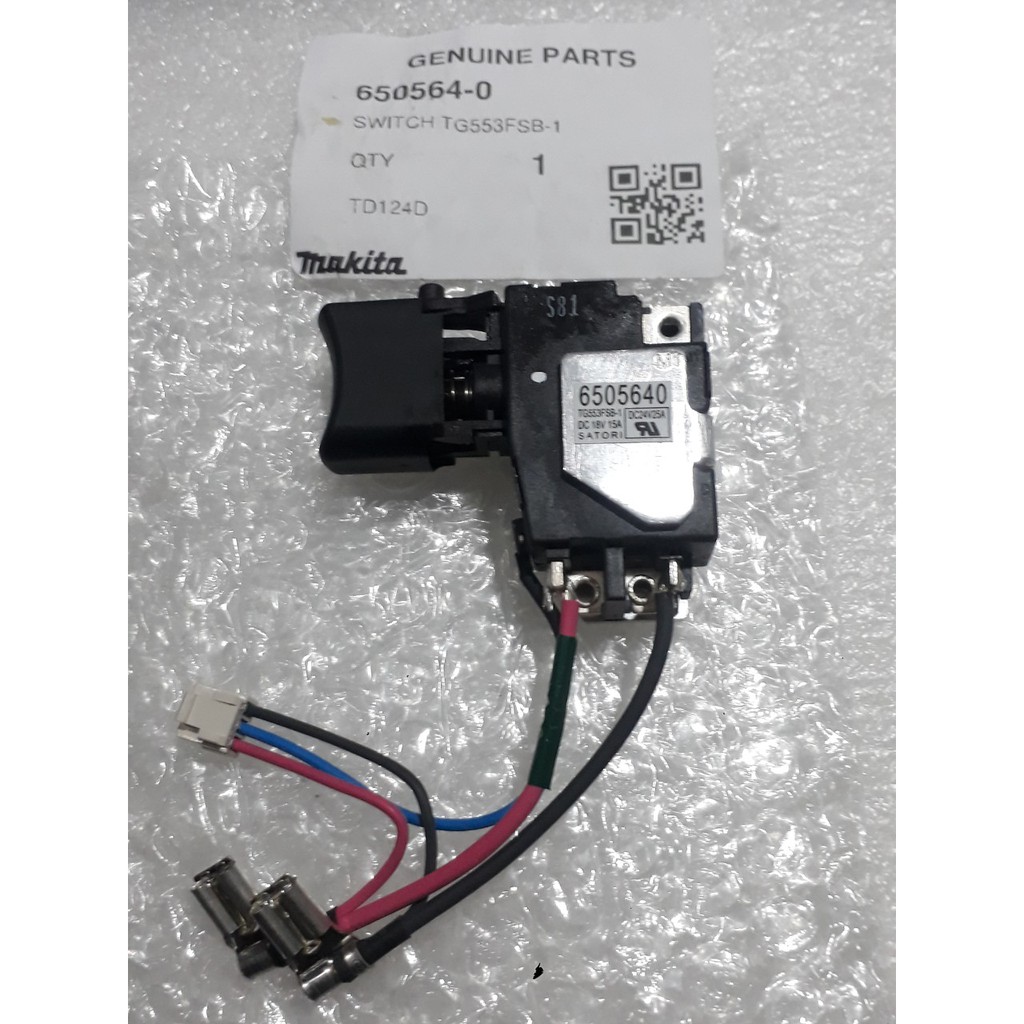 Công tắc máy Makita TD124D | DCSG