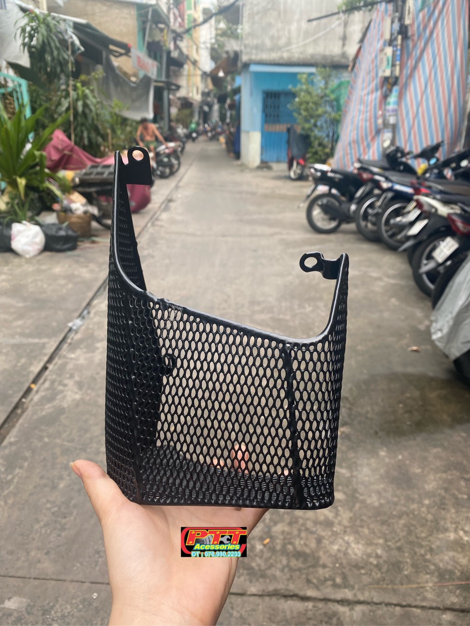 Rổ hông xe mio đời đầu