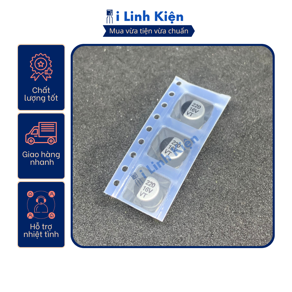 Tụ nhôm 16V 10uF-1000uF