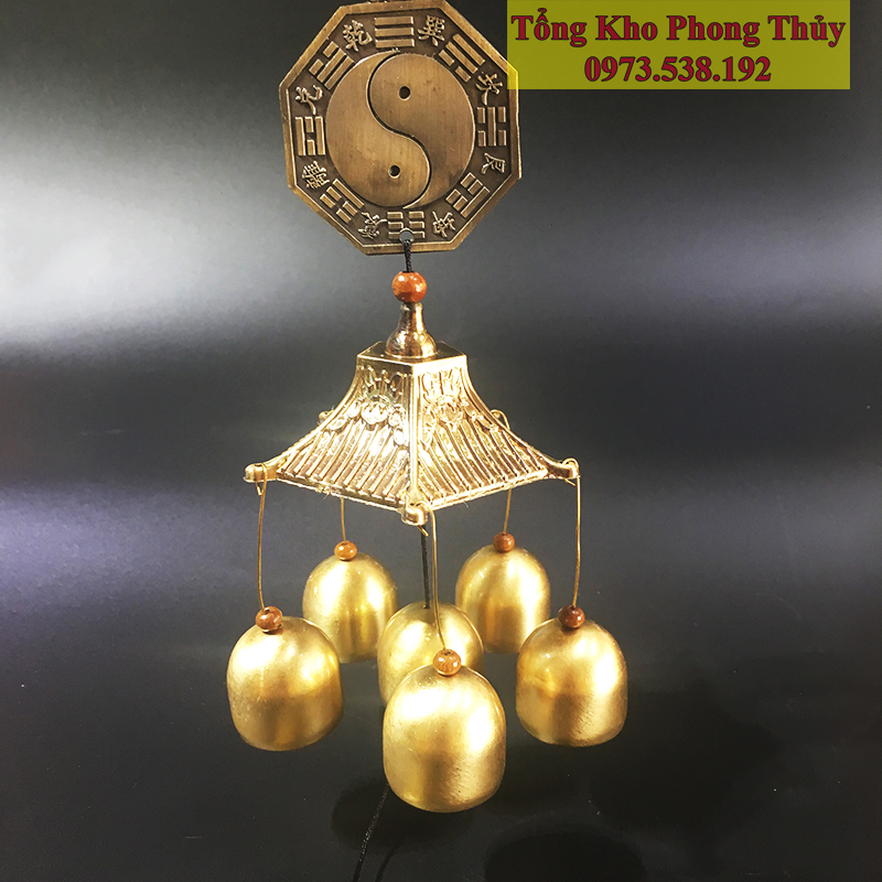 Chuông Gió Đồng nguyên chất cao cấp