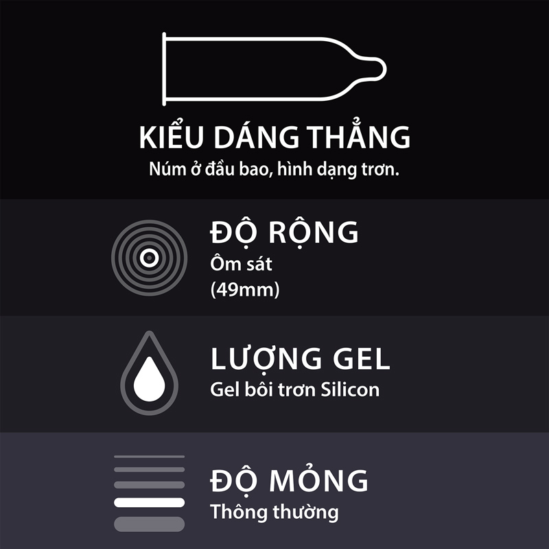 Bao Cao Su Durex Kingtex Ôm Sát Bôi Trơn Size 49mm Kingtex Hasaki Sản Phẩm Chính Hãng