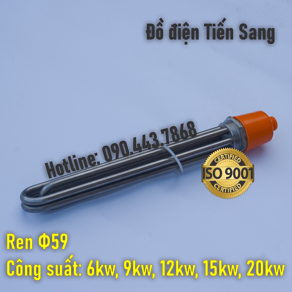 ̣̣ Điện trở đun dầu , điện trở nấu rượu inox 304 40cm giá rẻ