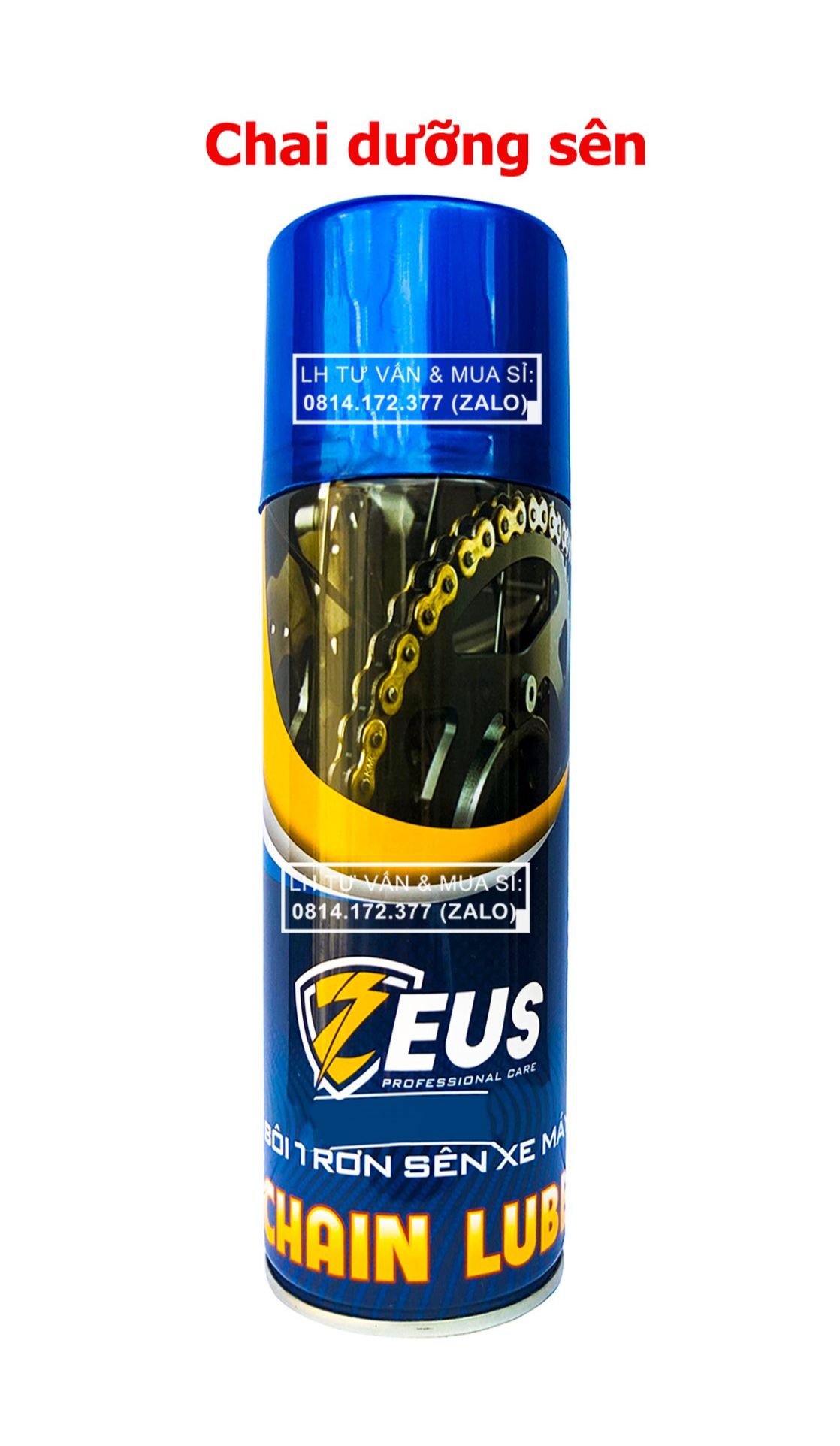 ( GIÁ KM ) Bộ Combo Xịt Vệ Sinh và Chai Dưỡng Sên Xe Máy Zeus 400ml + Cây chà sên 3D