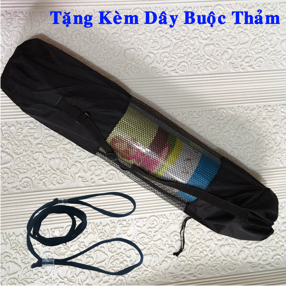 Túi Đựng Thảm Yoga Cao Cấp – Kèm Dây Buộc Thảm Tập Yoga Chính Hãng miDoctor