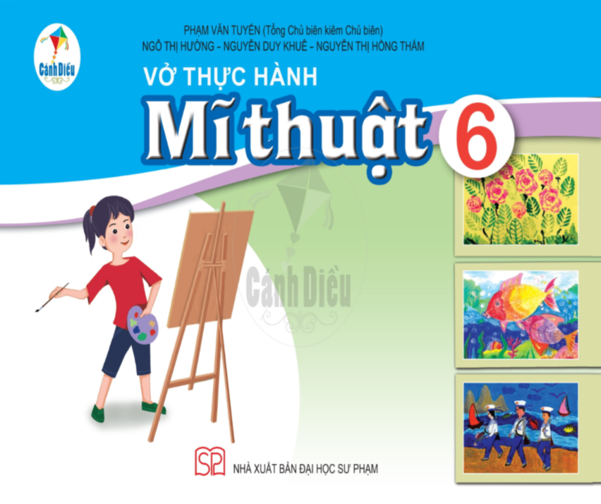 Vở thực hành mĩ thuật lớp 6 - cánh diều