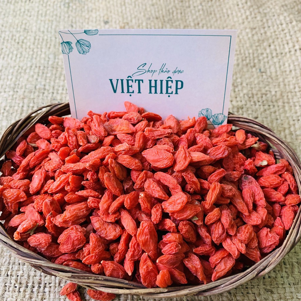 Kỷ Tử Đỏ Ngọt (Dried Goji Berries) Việt Hiệp