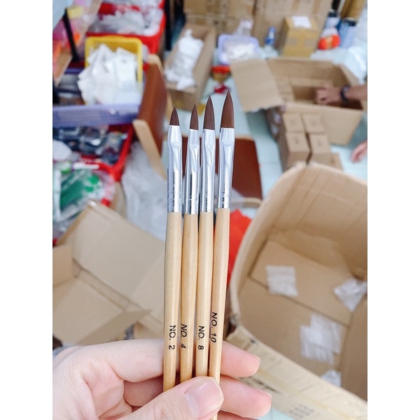 Cọ làm hoa nổi đắp bột  nặn charm