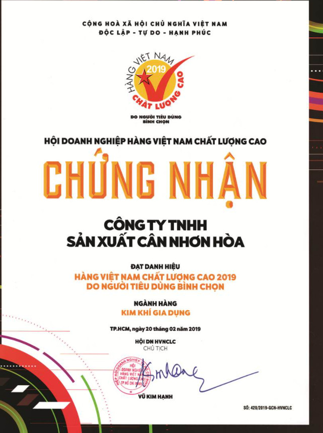 Cân trẻ sơ sinh Nhơn Hòa 20kg