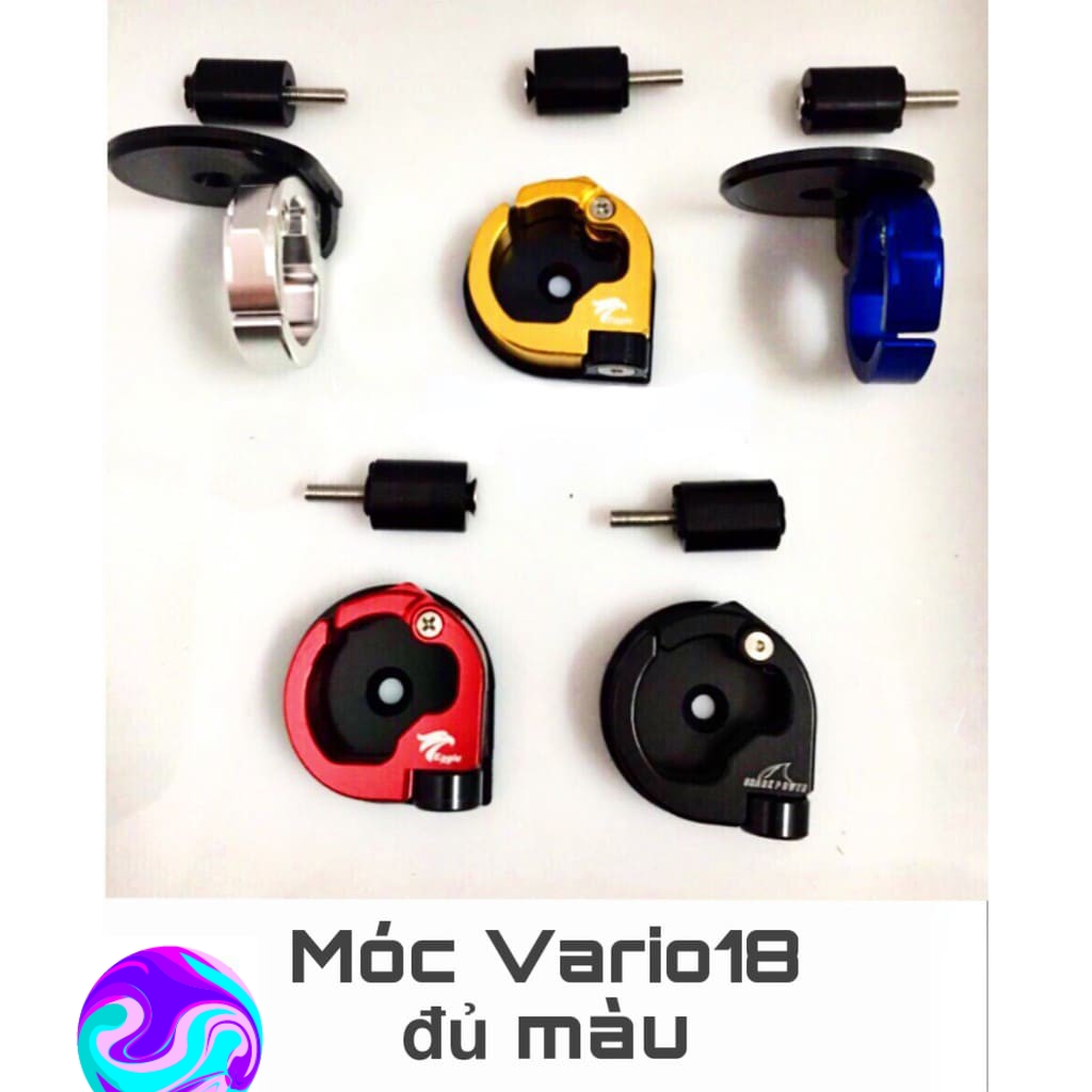 Móc treo đồ vario nhôm cnc - giá 1 cái
