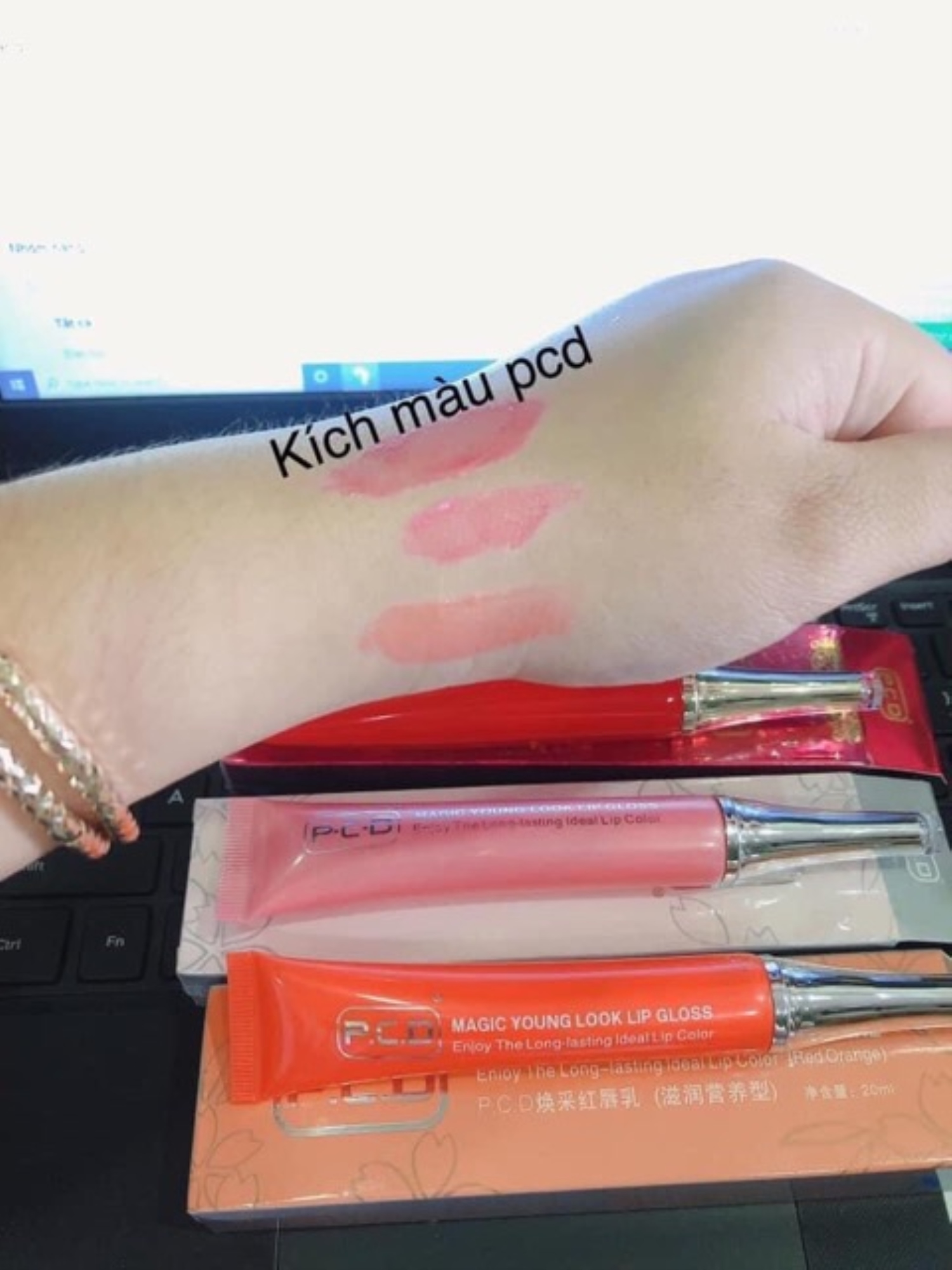 【Hàng giao ngay】 DƯỠNG KÍCH MÀU MÔI PCD Sau Phun Xăm